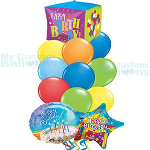 Cub birthday day balloon bouquet Delivery