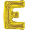 34in Gold Letter E Balloon Delivery