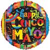 18in Happy Cinco De Mayo Balloon Delivery