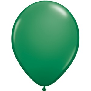 16in Green Latex Balloon Delivery
