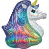30in iridescent Rainbow Unicorn Balloon Delivery