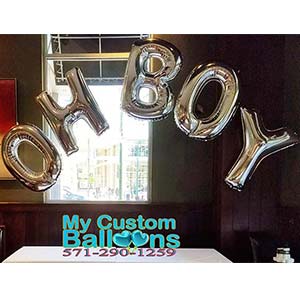 Vervloekt Eigendom Kan niet Balloon Arch Phrase with 5 balloon letters Or Numbers – My Custom Balloons