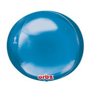 16in Blue Orb Balloon Delivery