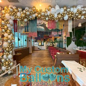 25 ft Organic Balloon Garland