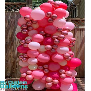Twinkle Twinkle - Foil Moon Balloon Column - 4ft
