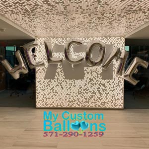 Balloon Arch Name With 7 Balloon Letters Or Numbers - Image 2