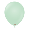 12in Pastel Macaroon Green Latex Balloon Helium Filled