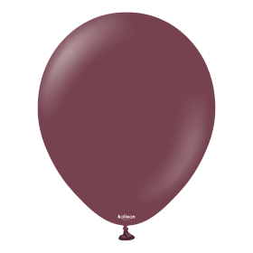11in Standard Burgundy Latex Balloon Helium Filled