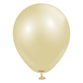 12in Aura Antique Gold Latex Balloon Helium Filled