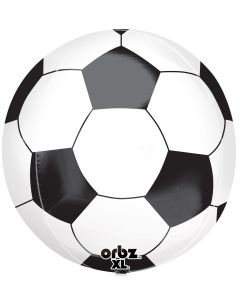 16in Soccer Ball Orbz Foil Balloon