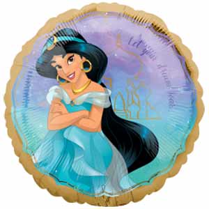 18in Princess Jasmine Upon A Time Foil Balloon