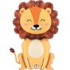 32In Happy Jungle Lion Foil Balloon