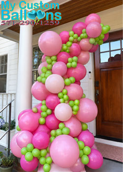 7ft Wide Base Organic Balloon Stand