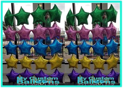 Balloon Star Wall