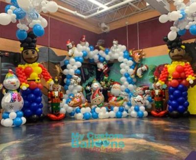 nutcraker-Balloon-decorations